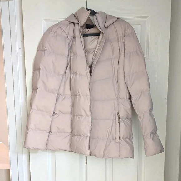 32 HEAT ~ Women's Cream Puffer Jacket - Picture 1 of 3